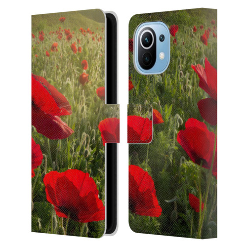 Celebrate Life Gallery Florals Waiting For The Morning Leather Book Wallet Case Cover For Xiaomi Mi 11