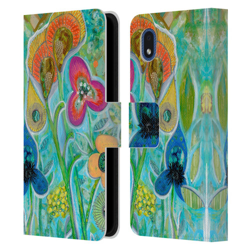 Wyanne Nature Garden Wild Leather Book Wallet Case Cover For Samsung Galaxy A01 Core (2020)