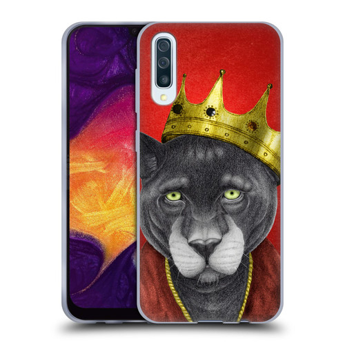 Barruf Animals The King Panther Soft Gel Case for Samsung Galaxy A50/A30s (2019)