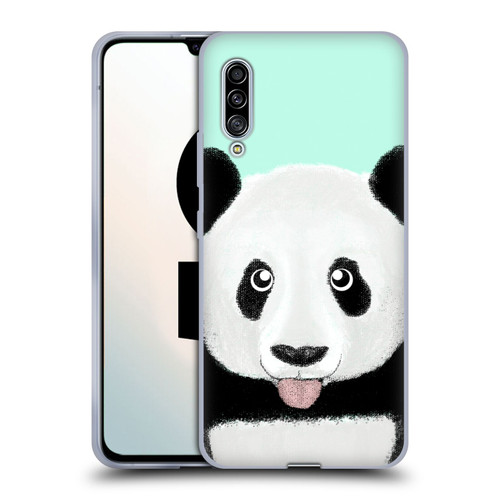 Barruf Animals The Cute Panda Soft Gel Case for Samsung Galaxy A90 5G (2019)