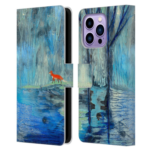 Wyanne Nature 2 Tranquil Travels Leather Book Wallet Case Cover For Apple iPhone 14 Pro Max