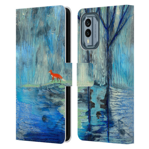 Wyanne Nature 2 Tranquil Travels Leather Book Wallet Case Cover For Nokia X30