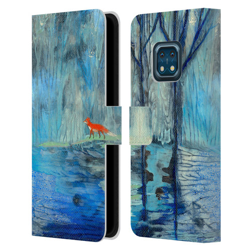 Wyanne Nature 2 Tranquil Travels Leather Book Wallet Case Cover For Nokia XR20