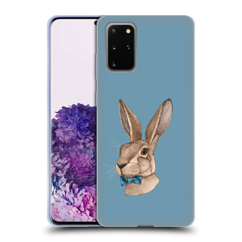 Barruf Animals Hare Soft Gel Case for Samsung Galaxy S20+ / S20+ 5G