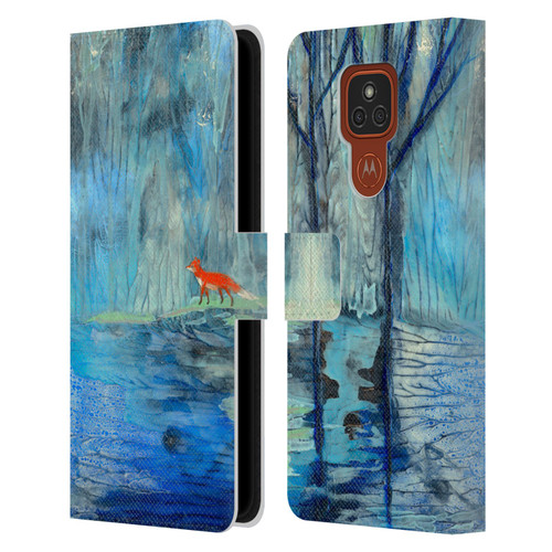 Wyanne Nature 2 Tranquil Travels Leather Book Wallet Case Cover For Motorola Moto E7 Plus