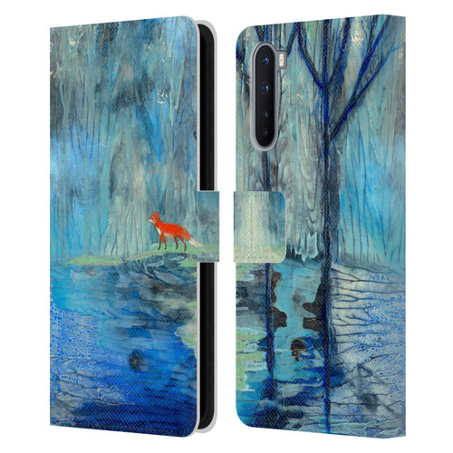 Wyanne Nature 2 Tranquil Travels Leather Book Wallet Case Cover For OnePlus Nord 5G