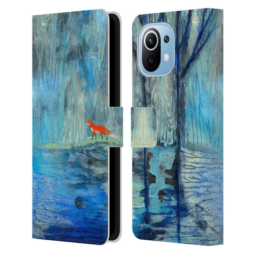 Wyanne Nature 2 Tranquil Travels Leather Book Wallet Case Cover For Xiaomi Mi 11