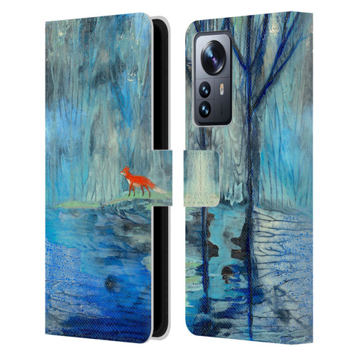 Wyanne Nature 2 Tranquil Travels Leather Book Wallet Case Cover For Xiaomi 12 Pro