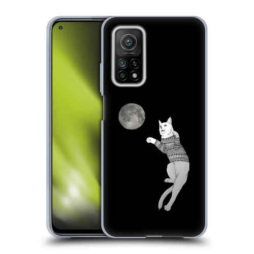 Barruf Animals Cat-ch The Moon Soft Gel Case for Xiaomi Mi 10T 5G