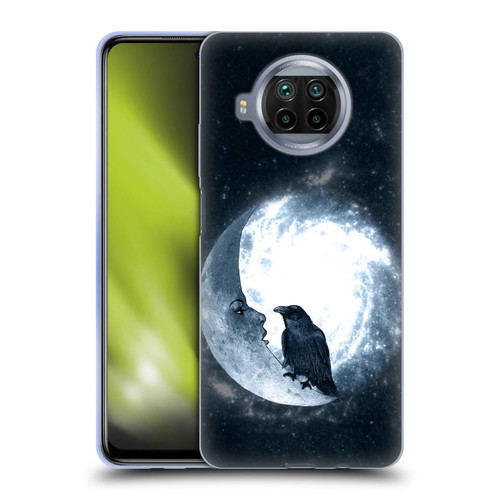 Barruf Animals Crow and Its Moon Soft Gel Case for Xiaomi Mi 10T Lite 5G