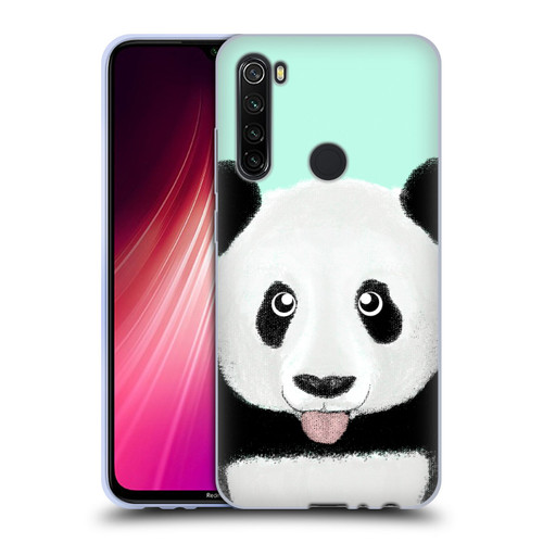 Barruf Animals The Cute Panda Soft Gel Case for Xiaomi Redmi Note 8T