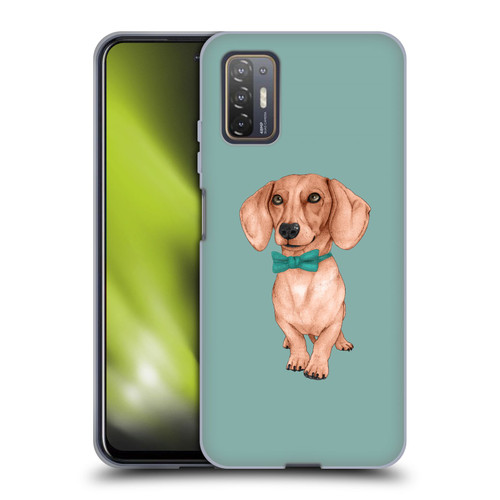Barruf Dogs Dachshund, The Wiener Soft Gel Case for HTC Desire 21 Pro 5G