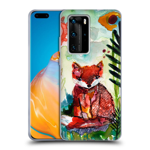 Wyanne Animals Baby Fox In The Garden Soft Gel Case for Huawei P40 Pro / P40 Pro Plus 5G