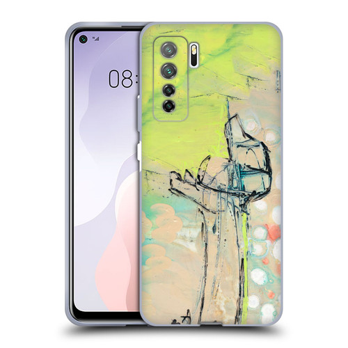 Wyanne Animals Dachshund Soft Gel Case for Huawei Nova 7 SE/P40 Lite 5G