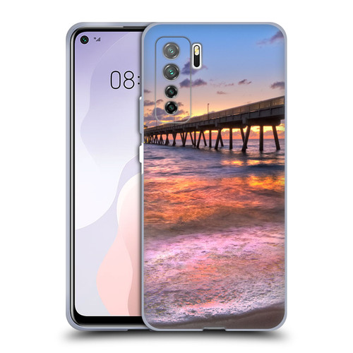 Celebrate Life Gallery Beaches Lace Soft Gel Case for Huawei Nova 7 SE/P40 Lite 5G