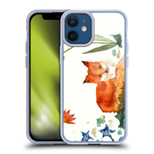 Wyanne Animals Little Fox In The Garden Soft Gel Case for Apple iPhone 12 Mini