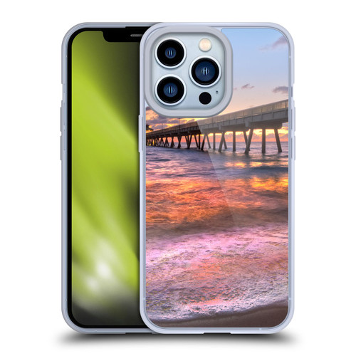 Celebrate Life Gallery Beaches Lace Soft Gel Case for Apple iPhone 13 Pro