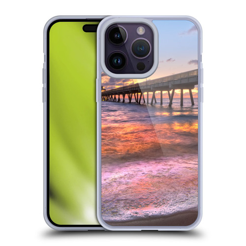 Celebrate Life Gallery Beaches Lace Soft Gel Case for Apple iPhone 14 Pro Max