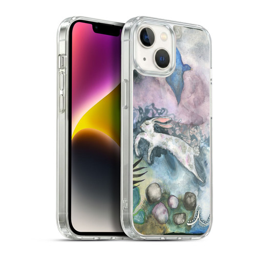 Wyanne Animals Bird and Rabbit Soft Gel Case for Apple iPhone 14