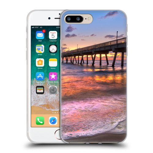 Celebrate Life Gallery Beaches Lace Soft Gel Case for Apple iPhone 7 Plus / iPhone 8 Plus