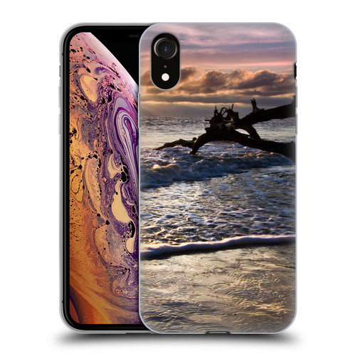 Celebrate Life Gallery Beaches Sparkly Water At Driftwood Soft Gel Case for Apple iPhone XR