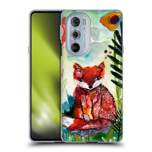 Wyanne Animals Baby Fox In The Garden Soft Gel Case for Motorola Edge X30