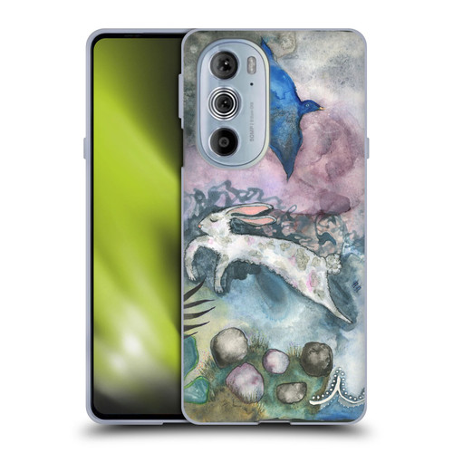 Wyanne Animals Bird and Rabbit Soft Gel Case for Motorola Edge X30