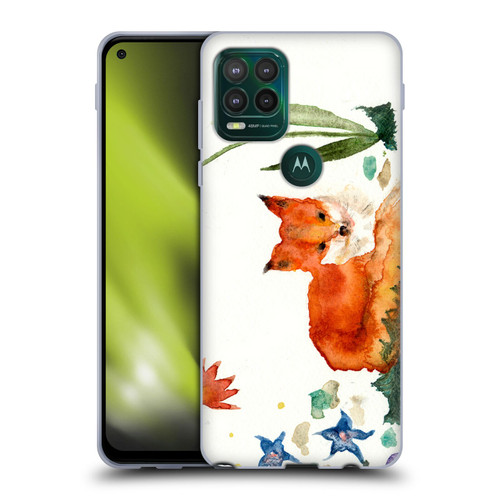 Wyanne Animals Little Fox In The Garden Soft Gel Case for Motorola Moto G Stylus 5G 2021