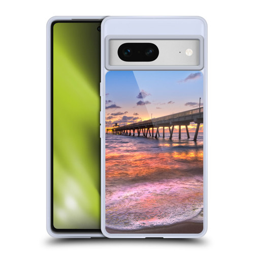 Celebrate Life Gallery Beaches Lace Soft Gel Case for Google Pixel 7