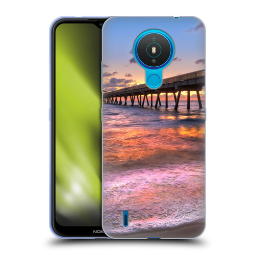 Celebrate Life Gallery Beaches Lace Soft Gel Case for Nokia 1.4