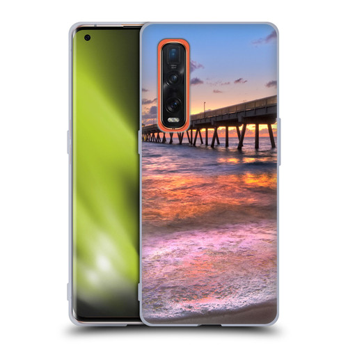 Celebrate Life Gallery Beaches Lace Soft Gel Case for OPPO Find X2 Pro 5G