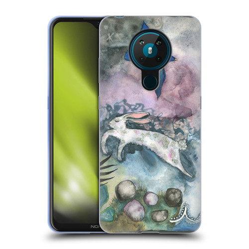 Wyanne Animals Bird and Rabbit Soft Gel Case for Nokia 5.3