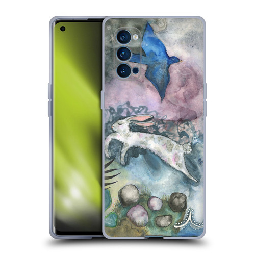 Wyanne Animals Bird and Rabbit Soft Gel Case for OPPO Reno 4 Pro 5G