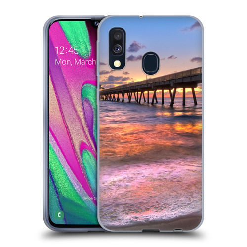 Celebrate Life Gallery Beaches Lace Soft Gel Case for Samsung Galaxy A40 (2019)