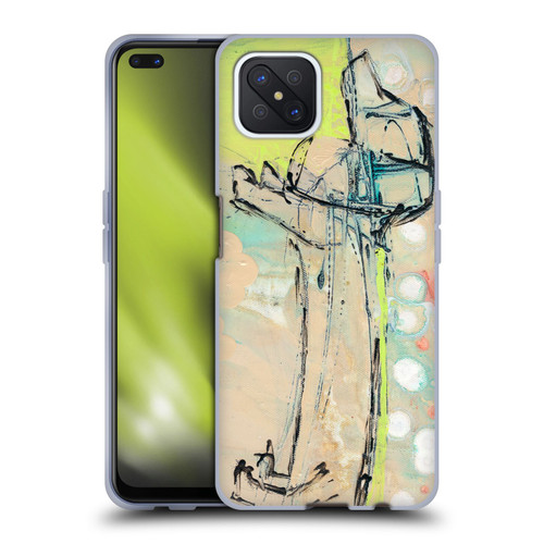 Wyanne Animals Dachshund Soft Gel Case for OPPO Reno4 Z 5G