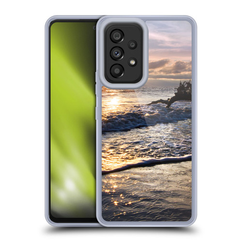 Celebrate Life Gallery Beaches Sparkly Water At Driftwood Soft Gel Case for Samsung Galaxy A53 5G (2022)