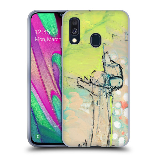 Wyanne Animals Dachshund Soft Gel Case for Samsung Galaxy A40 (2019)