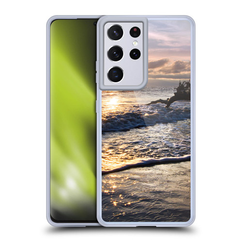 Celebrate Life Gallery Beaches Sparkly Water At Driftwood Soft Gel Case for Samsung Galaxy S21 Ultra 5G
