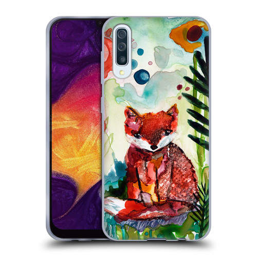 Wyanne Animals Baby Fox In The Garden Soft Gel Case for Samsung Galaxy A50/A30s (2019)