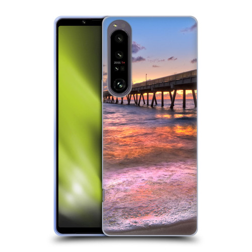 Celebrate Life Gallery Beaches Lace Soft Gel Case for Sony Xperia 1 IV