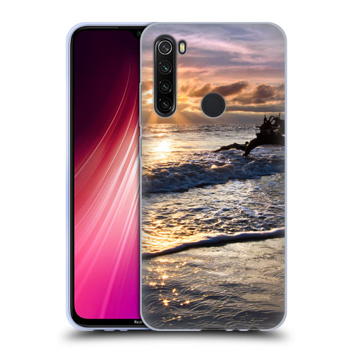 Celebrate Life Gallery Beaches Sparkly Water At Driftwood Soft Gel Case for Xiaomi Redmi Note 8T