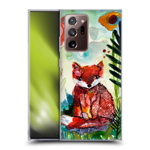 Wyanne Animals Baby Fox In The Garden Soft Gel Case for Samsung Galaxy Note20 Ultra / 5G