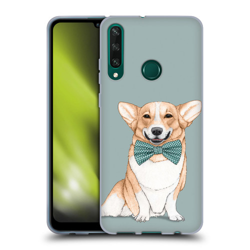 Barruf Dogs Corgi Soft Gel Case for Huawei Y6p