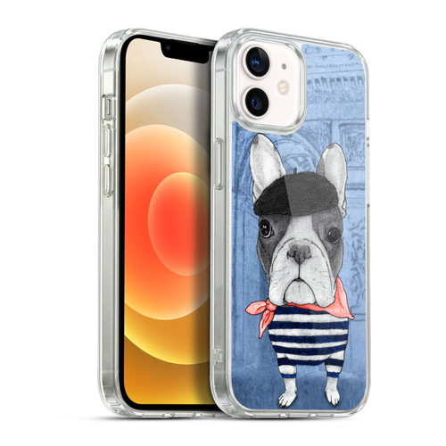 Barruf Dogs French Bulldog Soft Gel Case for Apple iPhone 12 / iPhone 12 Pro & MagSafe