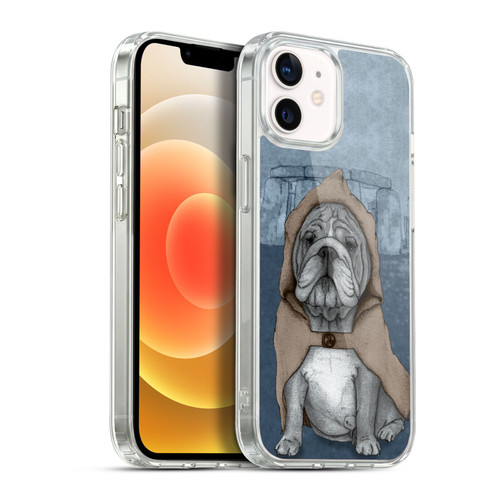 Barruf Dogs English Bulldog Soft Gel Case for Apple iPhone 12 / iPhone 12 Pro & MagSafe