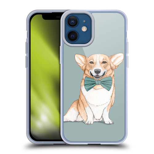Barruf Dogs Corgi Soft Gel Case for Apple iPhone 12 Mini