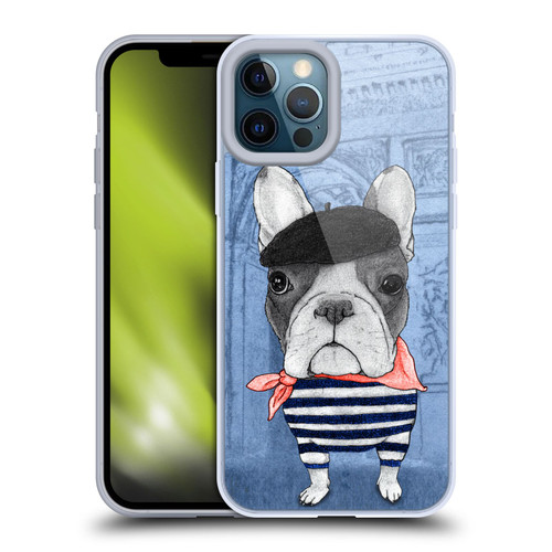 Barruf Dogs French Bulldog Soft Gel Case for Apple iPhone 12 Pro Max