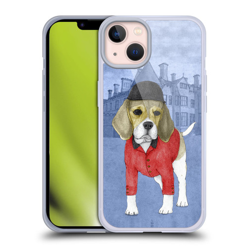 Barruf Dogs Beagle Soft Gel Case for Apple iPhone 13