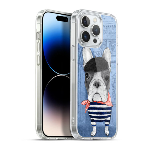 Barruf Dogs French Bulldog Soft Gel Case for Apple iPhone 13 Pro Max & MagSafe