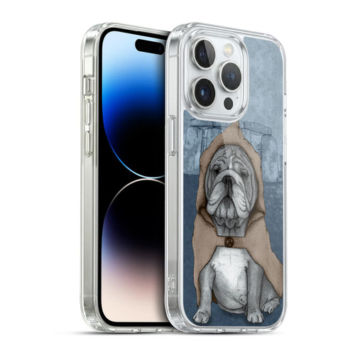 Barruf Dogs English Bulldog Soft Gel Case for Apple iPhone 13 Pro & MagSafe